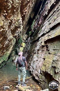 Hikers enjoying an outdoor trail